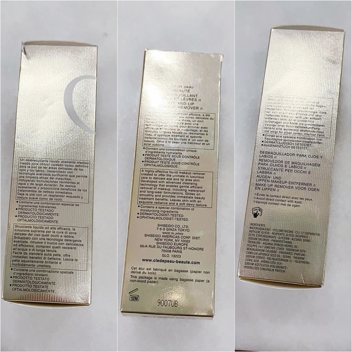 CLÉ DE PEAU BEAUTÉ EYE AND LIP MAKEUP REMOVER 125ML - BNIB - photo 3