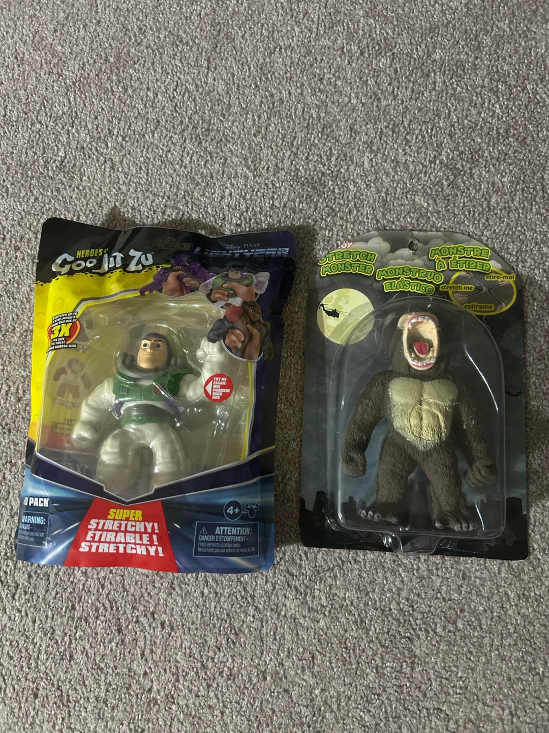Heroes of Goo Jit Zu Buzz Lightyear and Stretch Monster