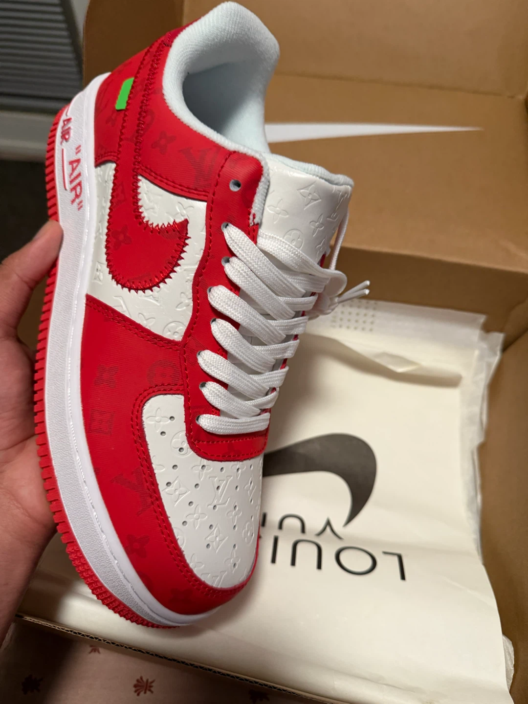 Nike x Louis Vuitton Air Force 1 Sneakers