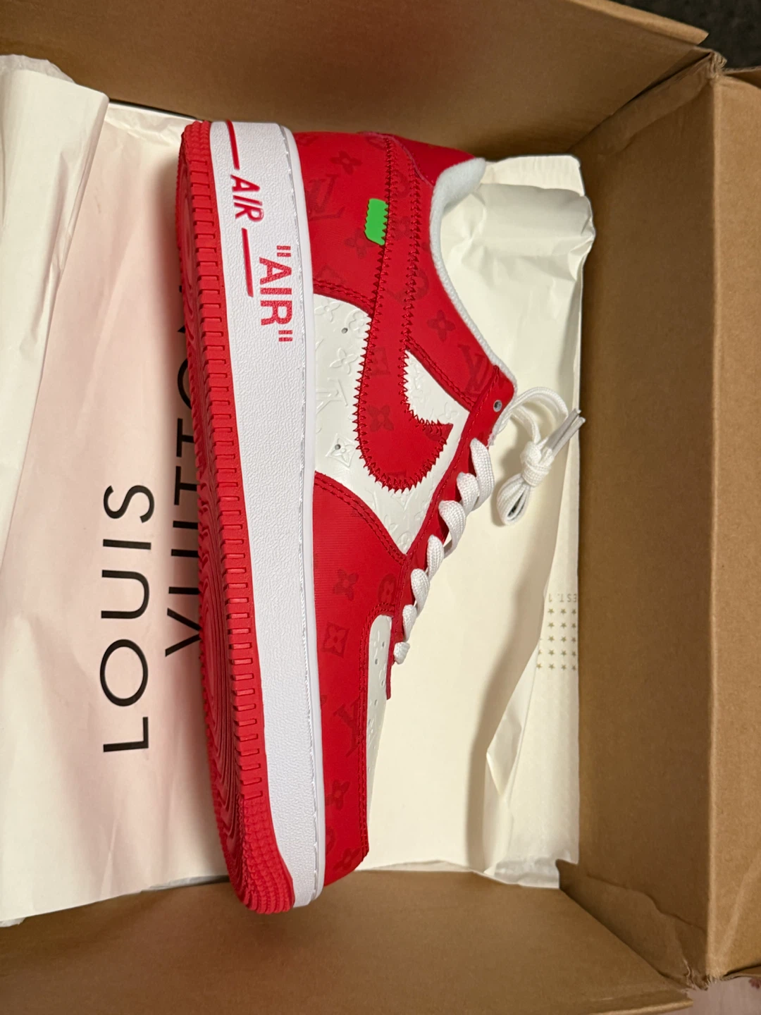 Nike x Louis Vuitton Air Force 1 Sneakers - photo 4