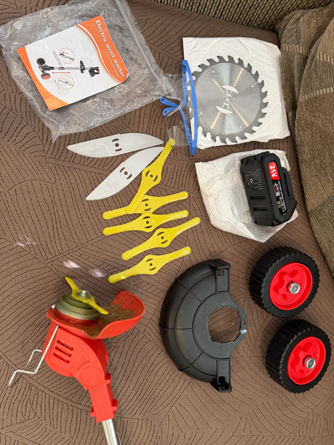 Vasily Electric Weed Wacker with Accessories - photo 2