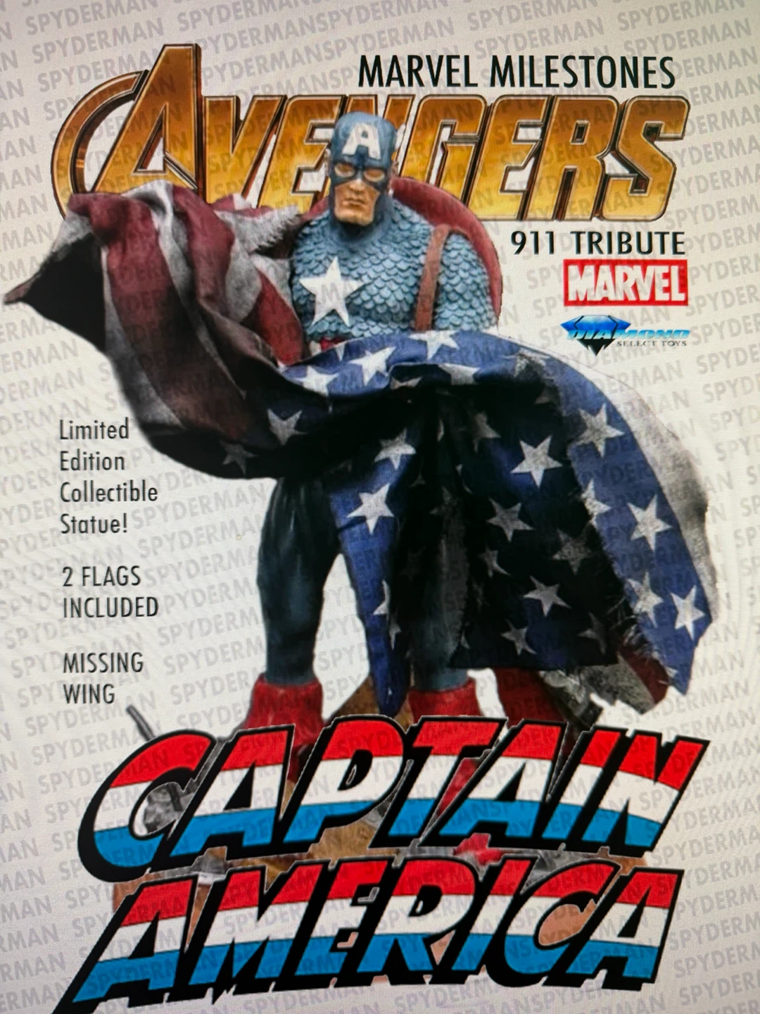 Captain America 9/11 Tribute Limited Edition Collectible Statue