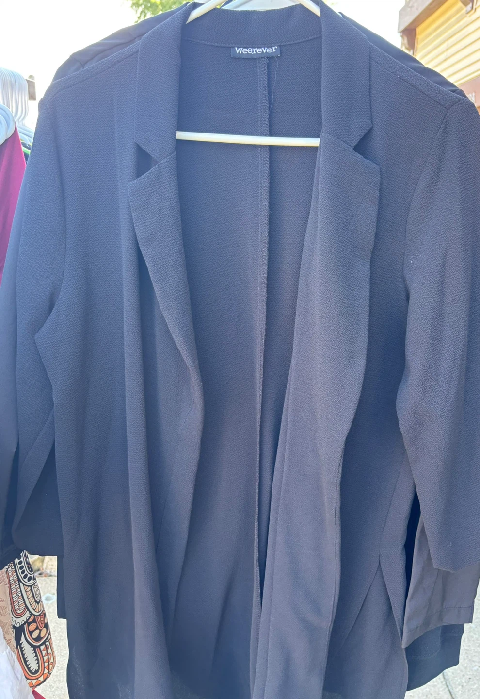Wearever Black Blazer Jacket