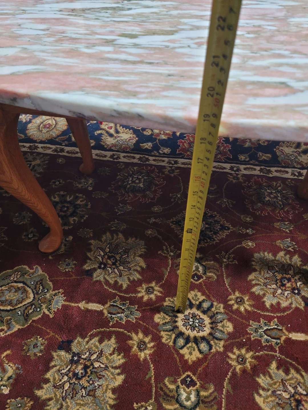 Marble Top Oval Dining Table - photo 5