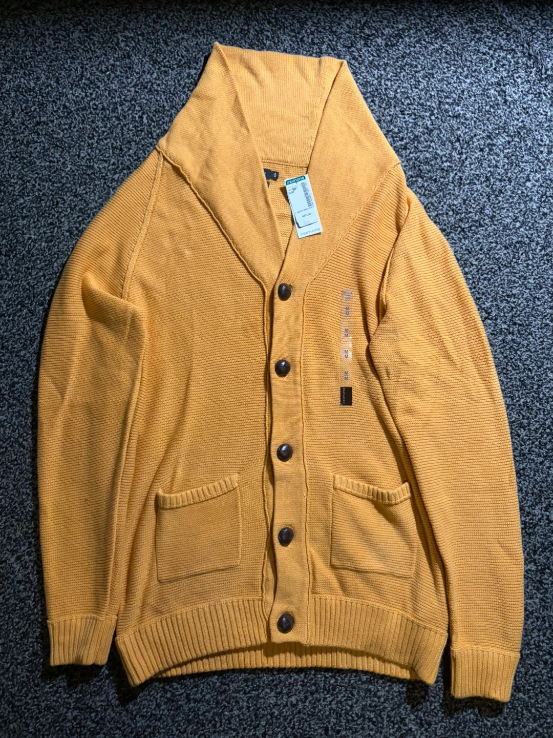 Simons yellow sweater