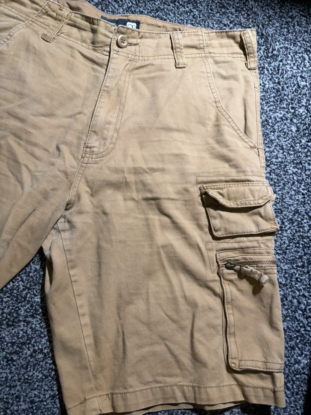 Brown cargo shorts - photo 3