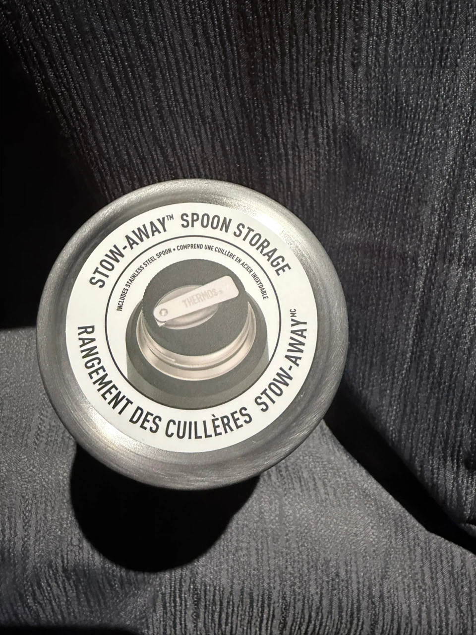 Thermos Food Jar with Spoon Storage - photo 2