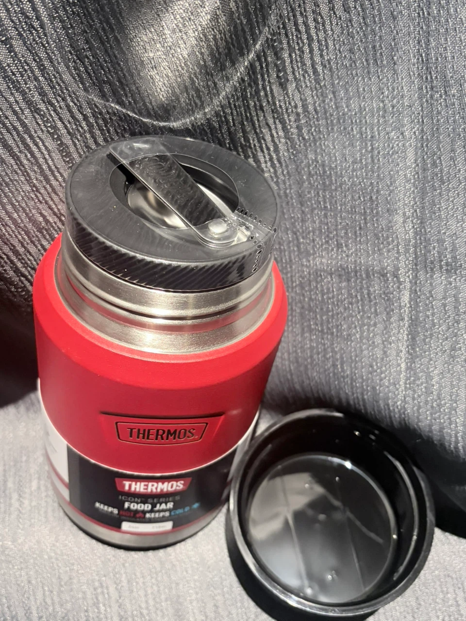 Thermos Food Jar with Spoon Storage - photo 3