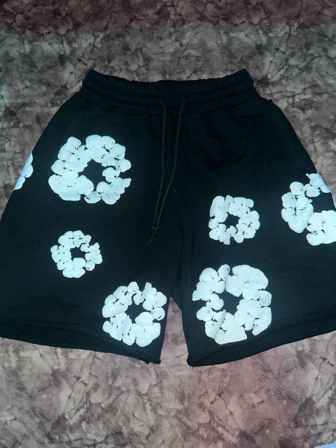 Denim Tears Floral Sweat Shorts