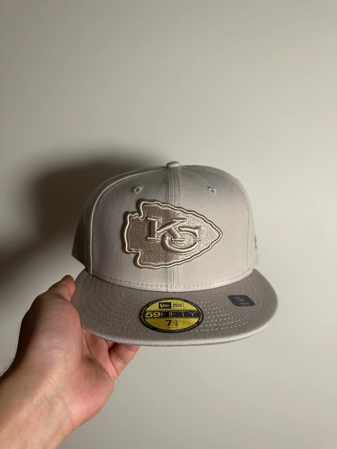 New Era Kansas City Chiefs 59FIFTY Hat Size 7 1/2