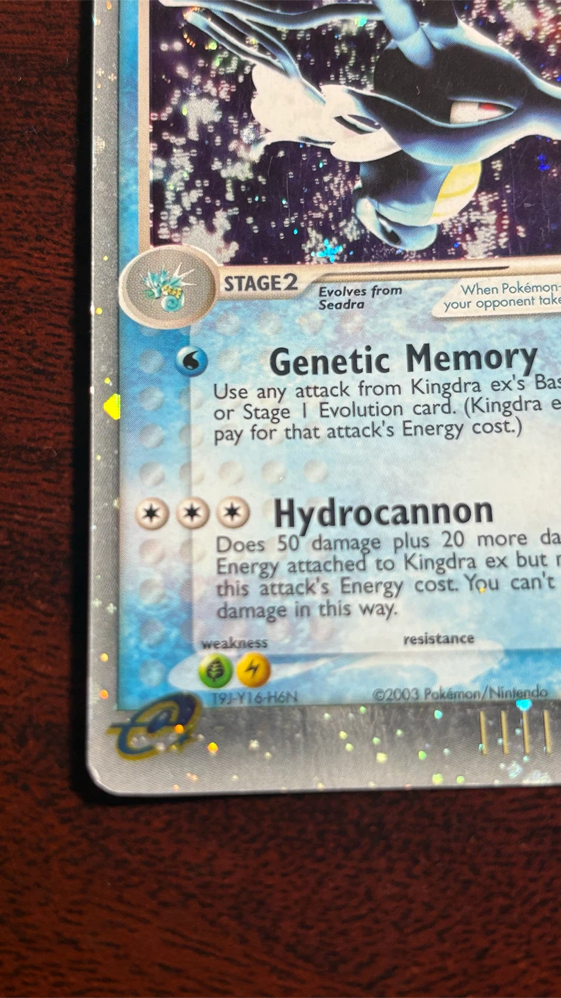 2003 Kingdra ex Pokemon Card - photo 5