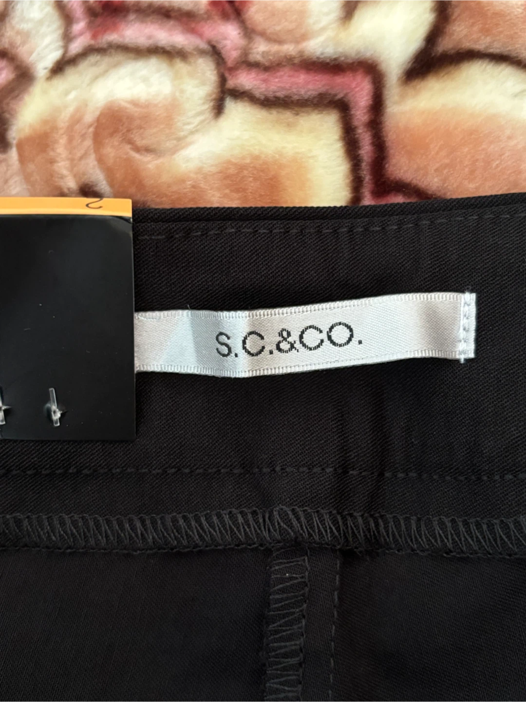 S.C.&CO. Tummy Control Trousers - Black, Size 2 - photo 2