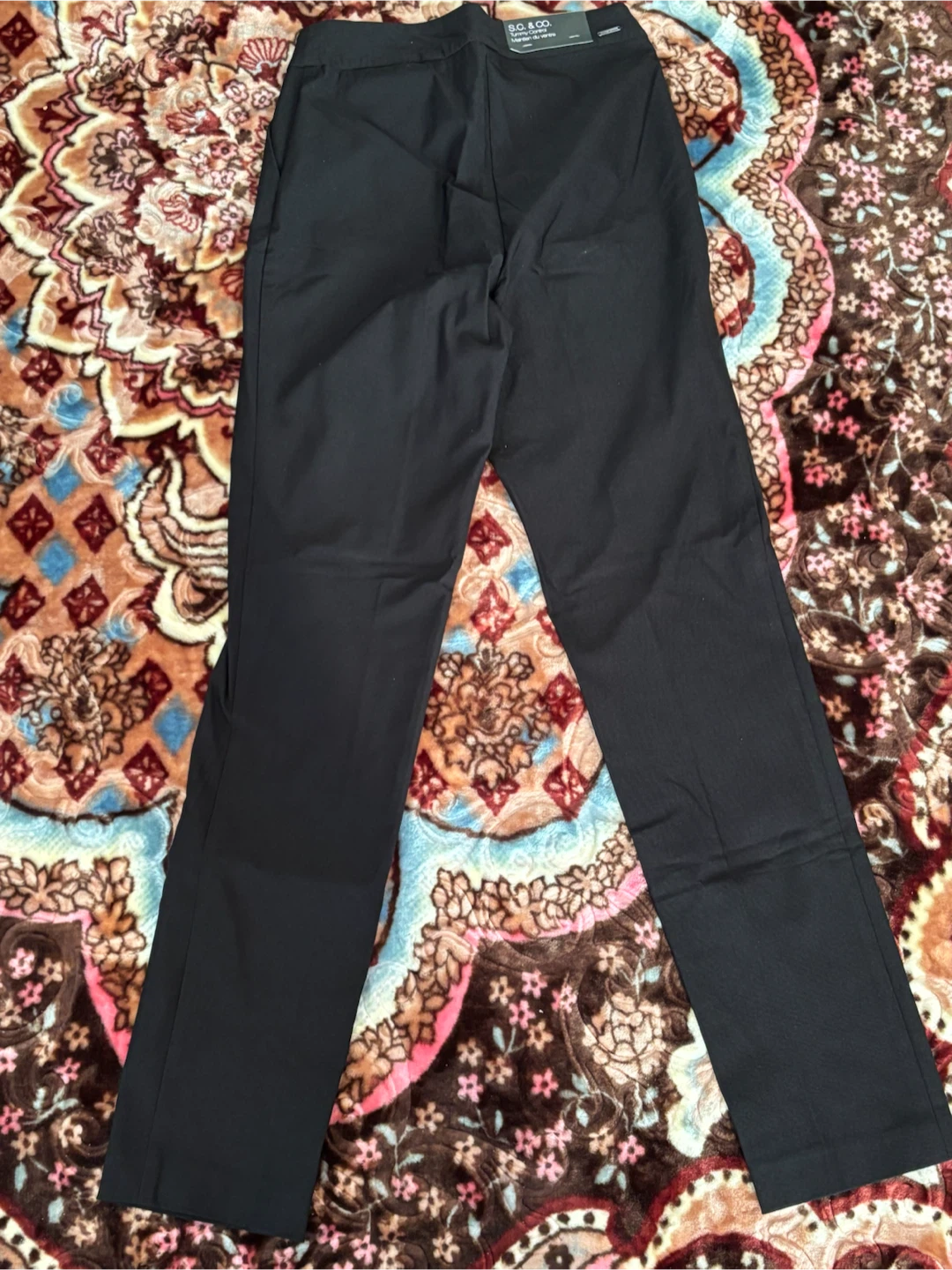 S.C.&CO. Tummy Control Trousers - Black, Size 2 - photo 4