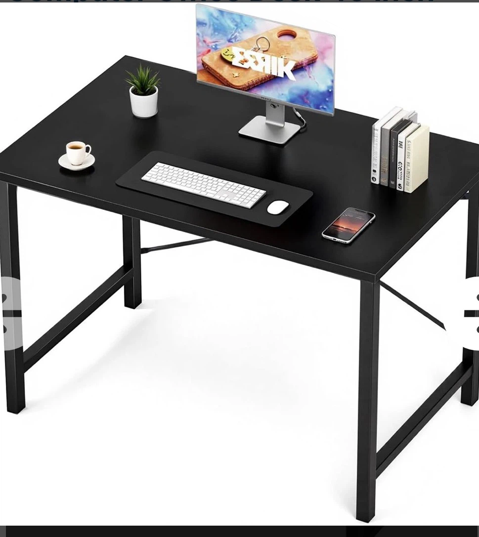 Sweetcrispy Small Computer Office Desk 40 Inch Kid