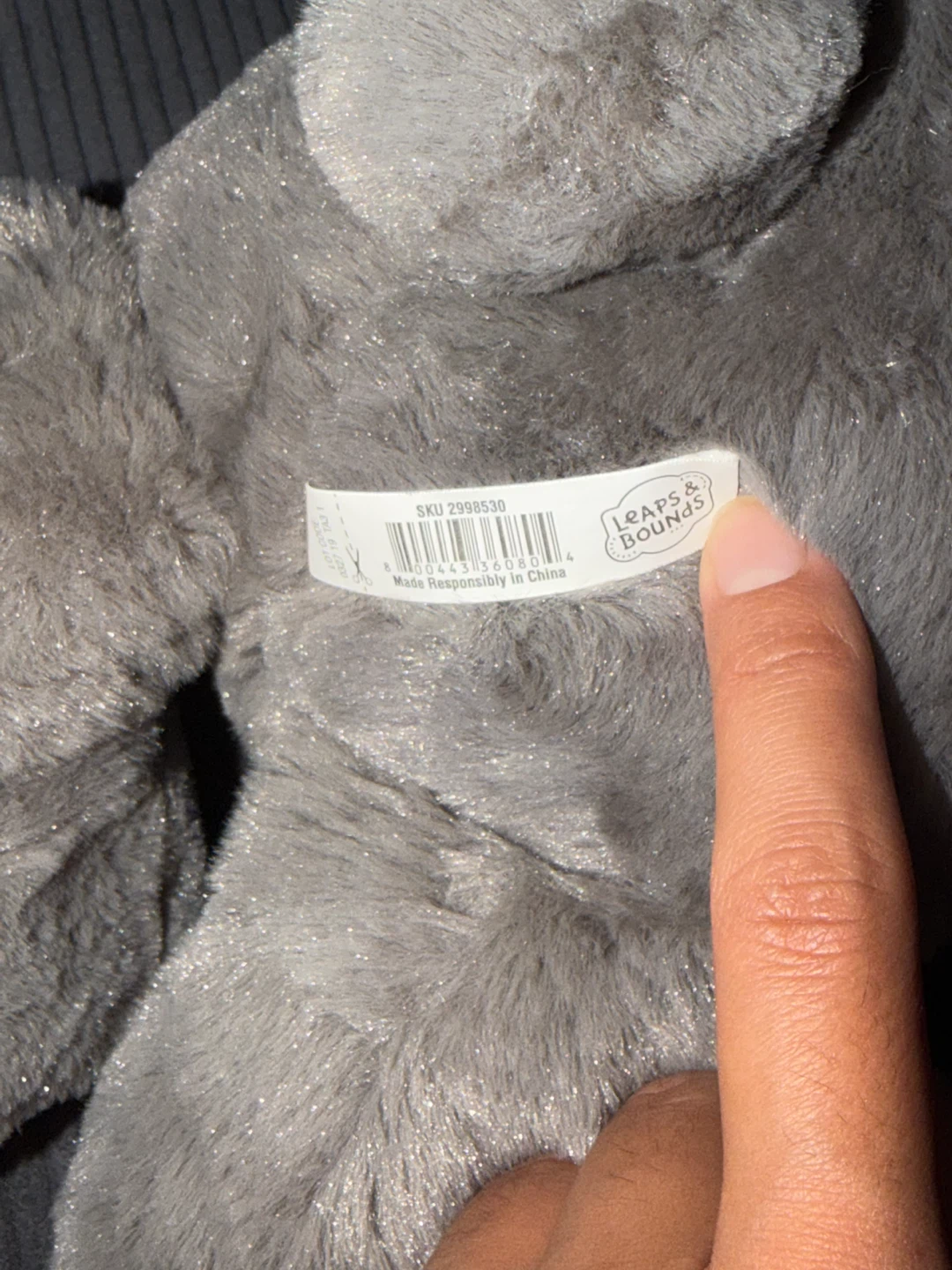 Leaps & Bounds Plush Bunny Dog Toy – $5 - photo 3
