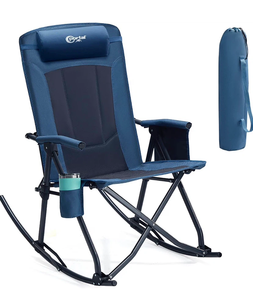 Portal Oversized Folding Camping Rocking Chair - photo 2