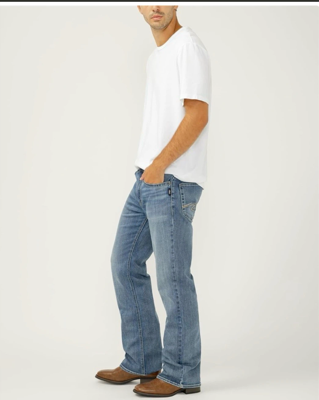 34W x 32L, Silver Jeans Co. Men's Zac Relaxed Fit - photo 2
