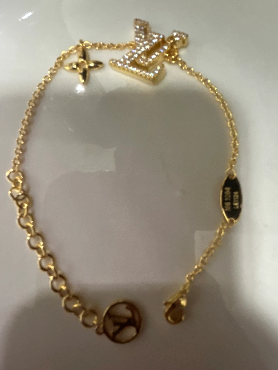 Louis Vuitton Inspired Bracelet