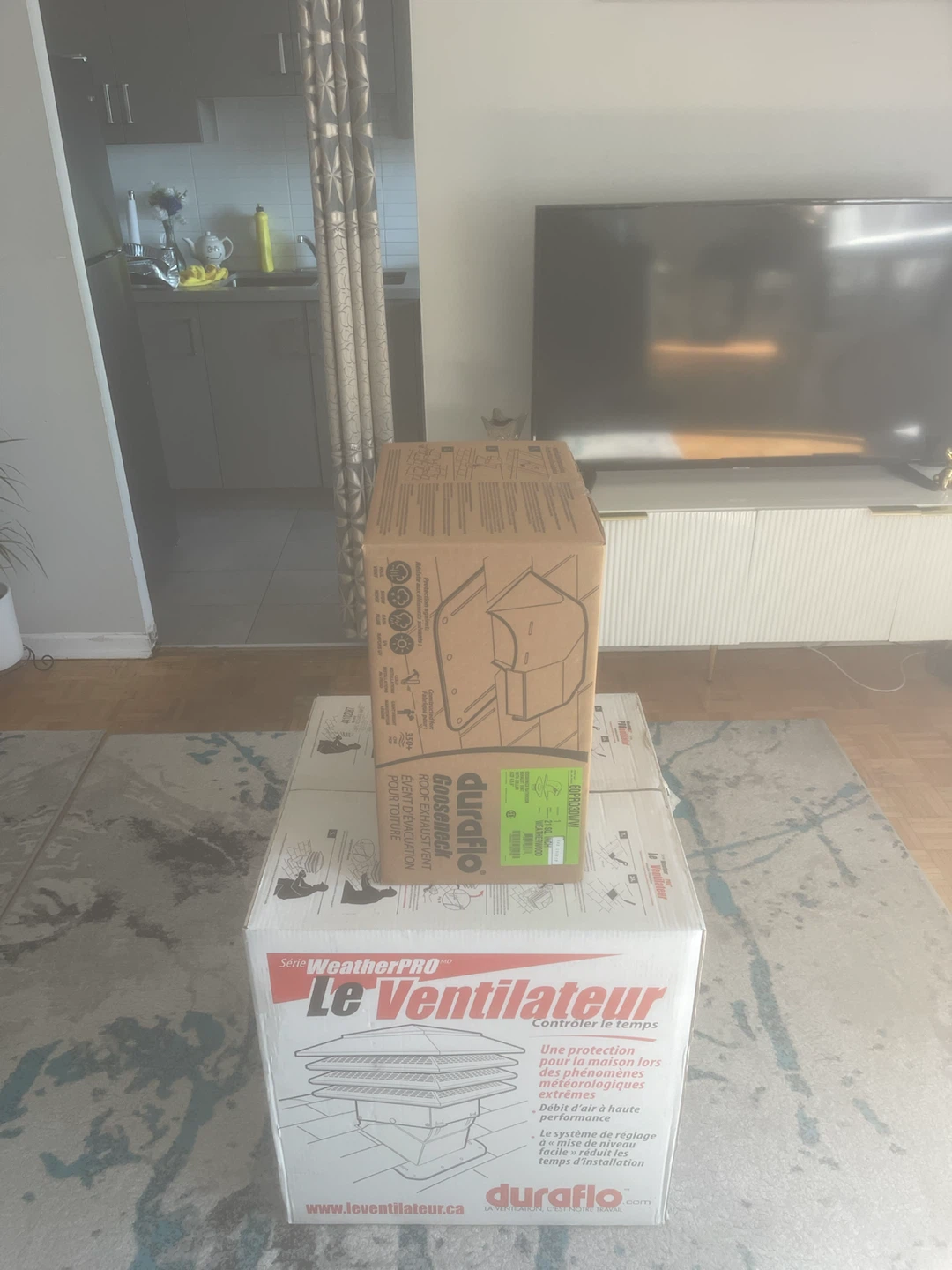 "2 New Duraflo Roof Vents; Brand New in Box." - photo 2