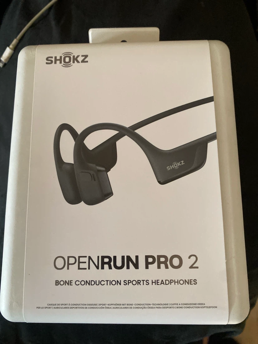 Shokz OpenRun Pro 2 Bone Conduction Sports Headphones Black
