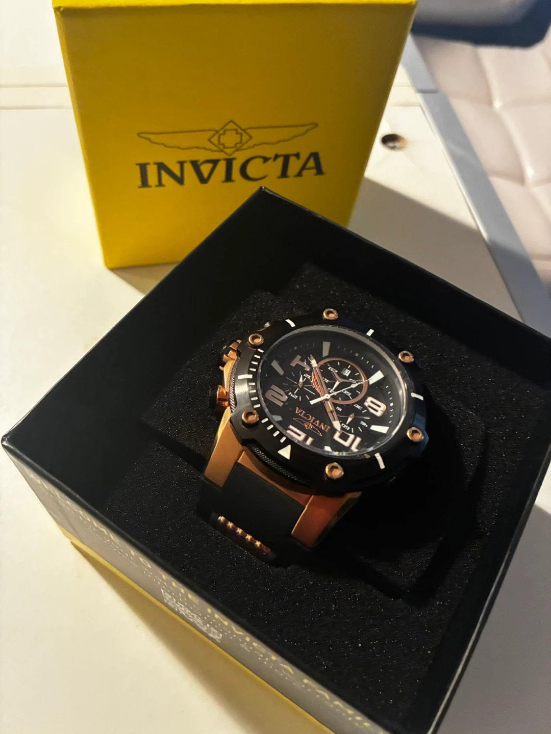 Invicta Chronograph Watch with Original Box - photo 5