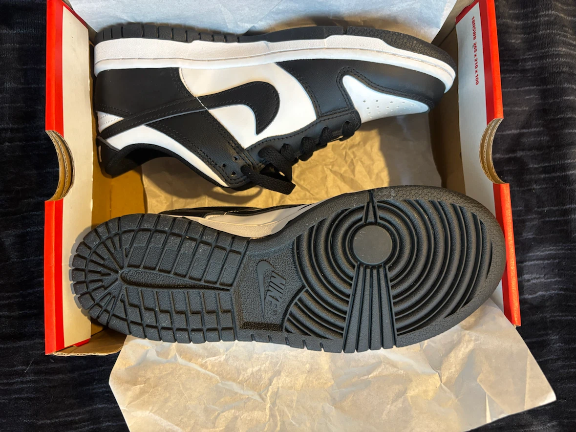 Nike Dunk Low Black and White