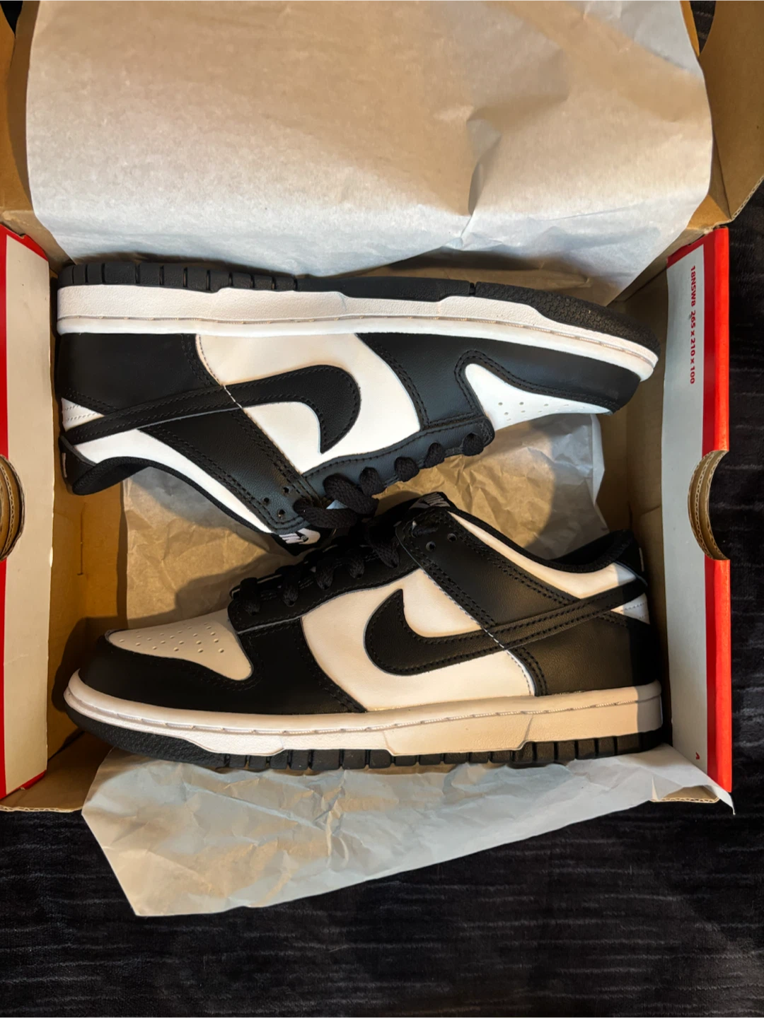 Nike Dunk Low Black and White - photo 2