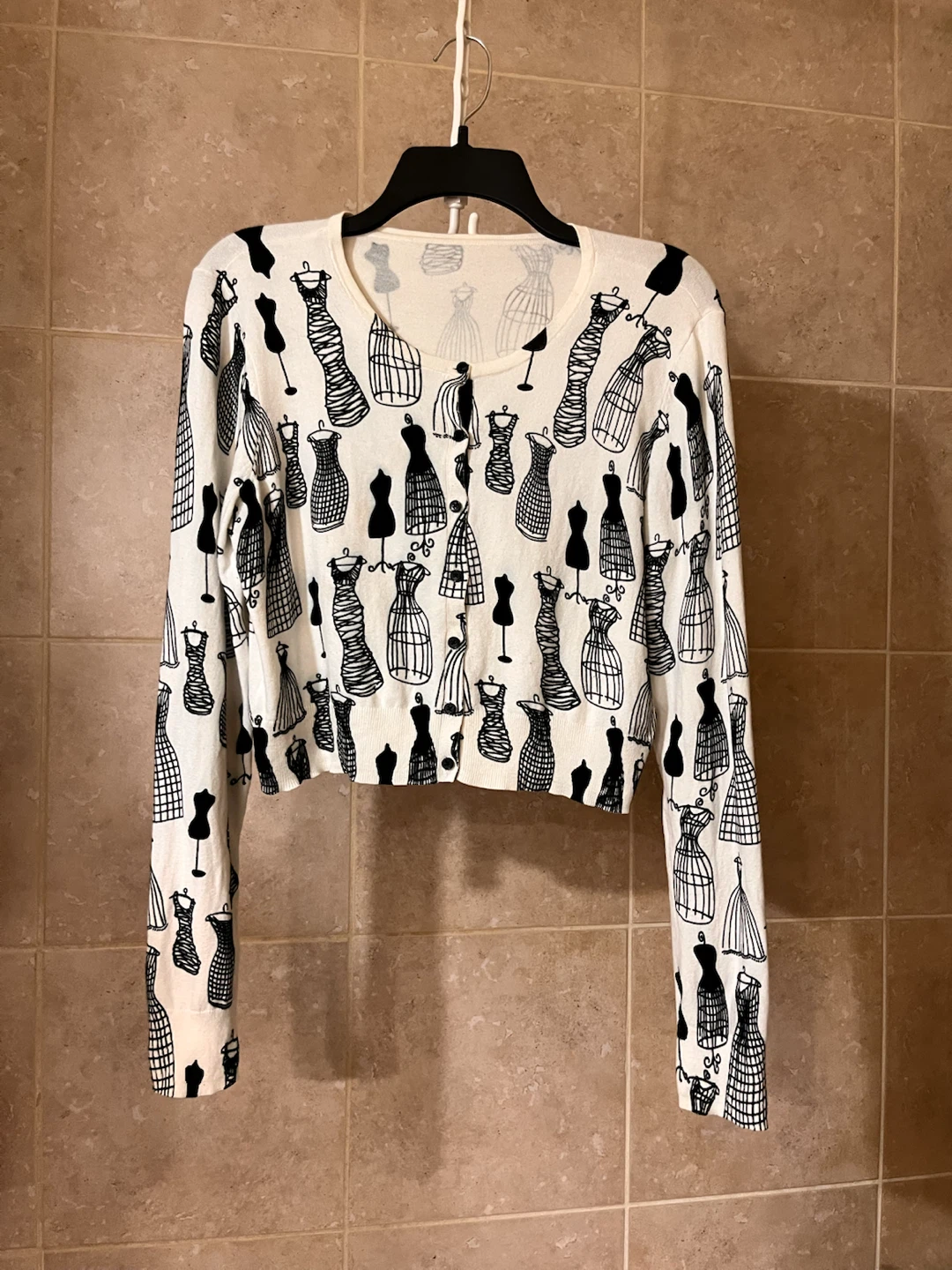 Print Cardigan