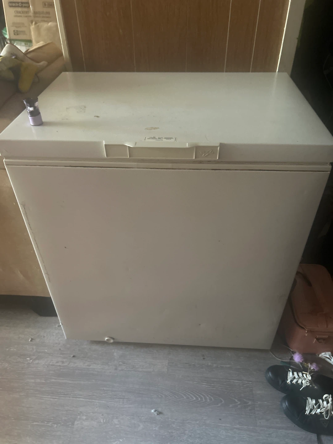 White Chest Freezer
