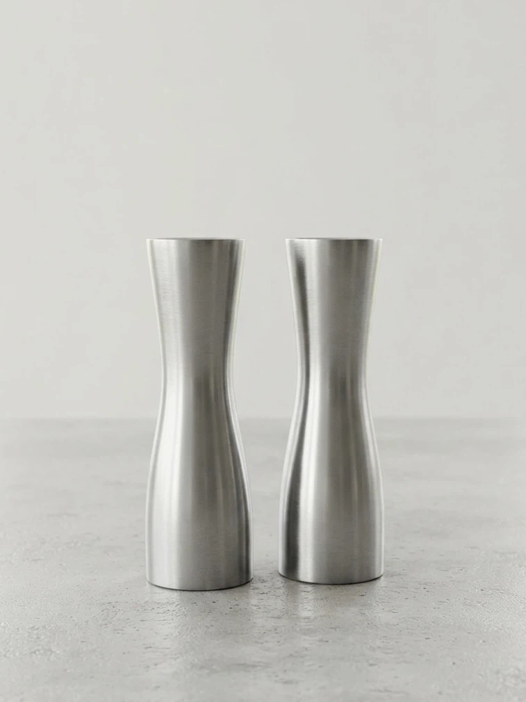 Vintage Heavy Metal Candlestick Holders - photo 2