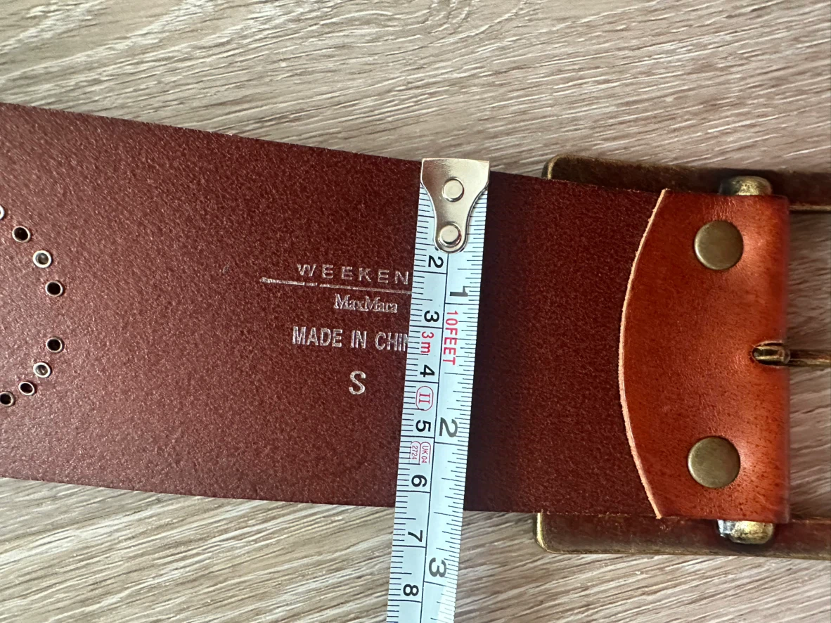 Weekend MaxMara Wide Leather Belt - photo 4