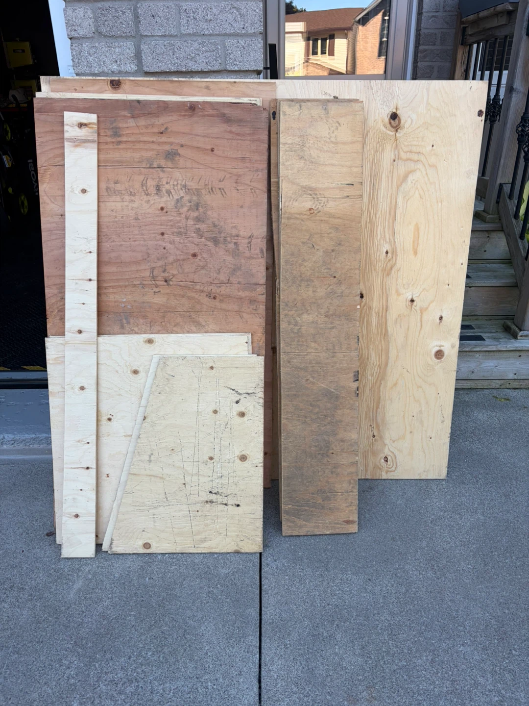 Plywood Cutoffs