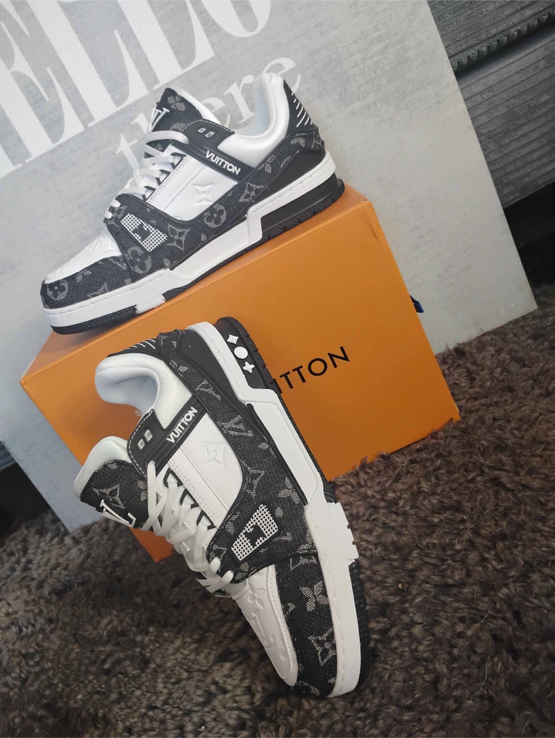 Louis Vuitton LV Trainer Sneaker BLACK