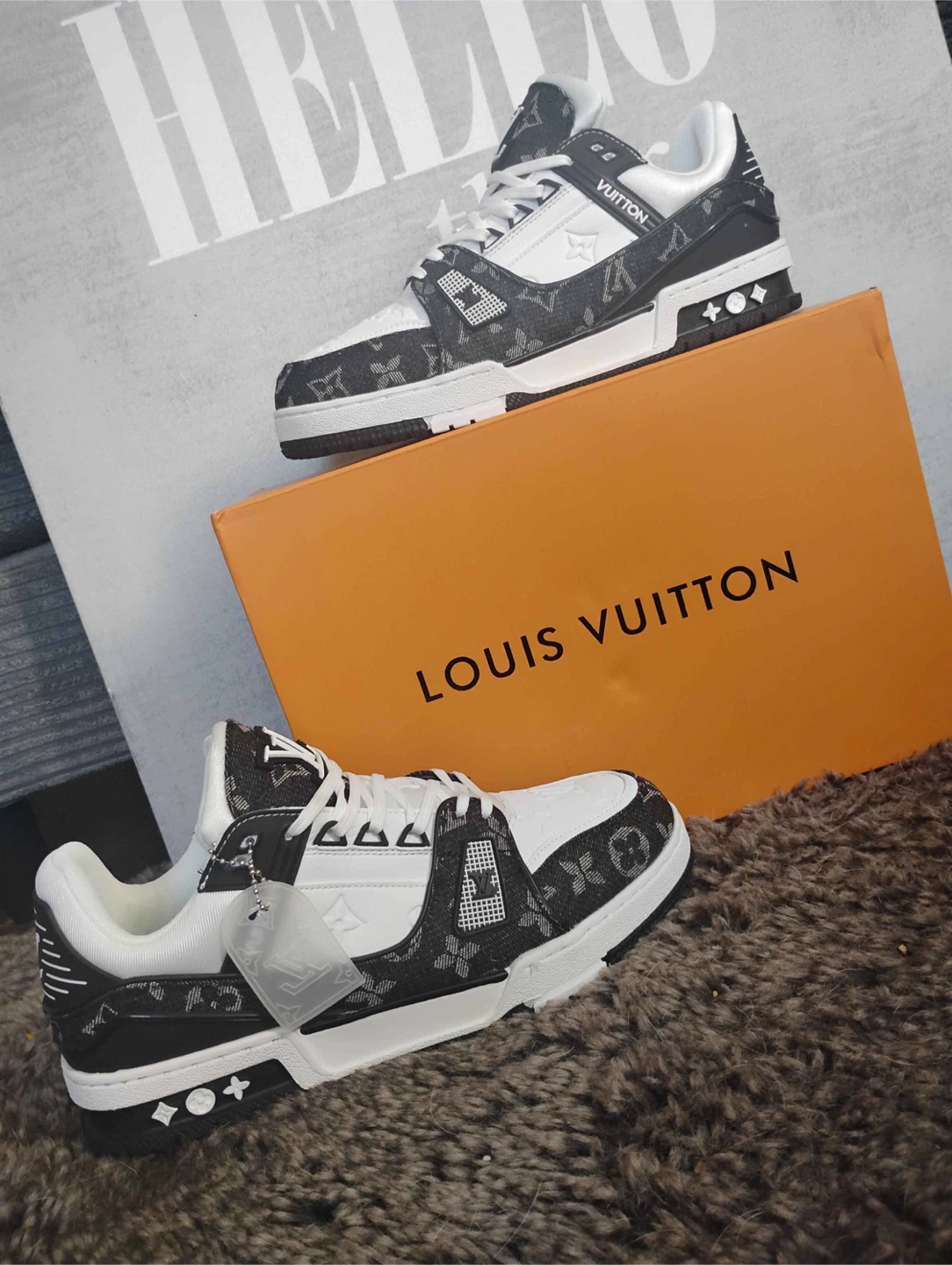 Louis Vuitton LV Trainer Sneaker BLACK - photo 3