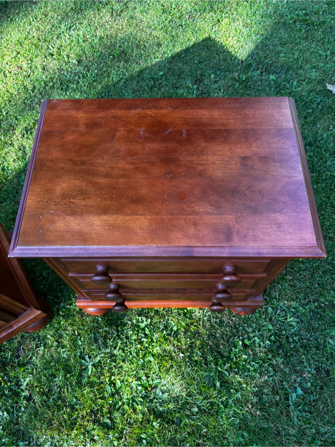 Solid Wood Nightstand/End Tables Set - photo 3