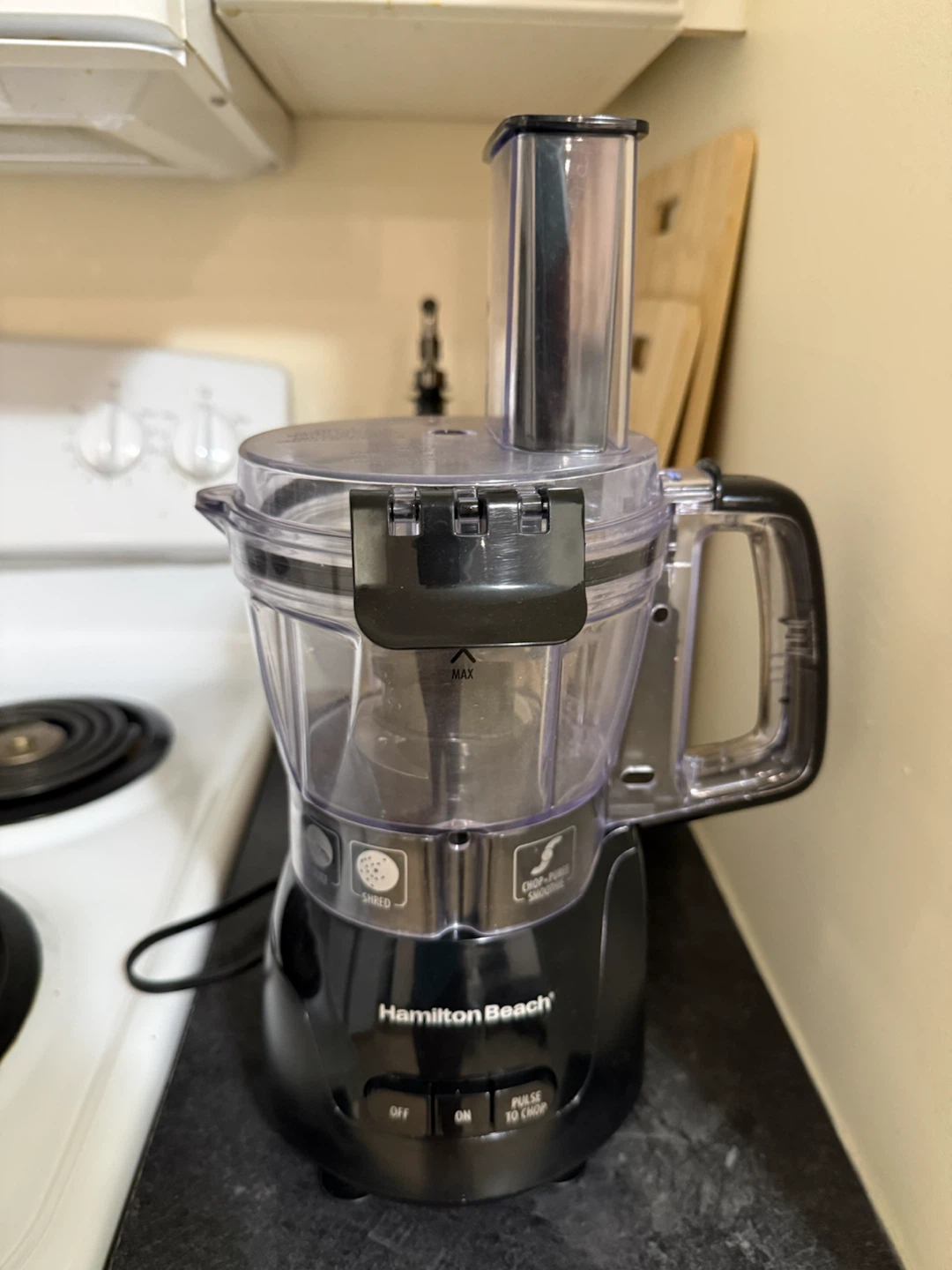Hamilton Beach 70510 Compact Food Processor - Stack and Snap