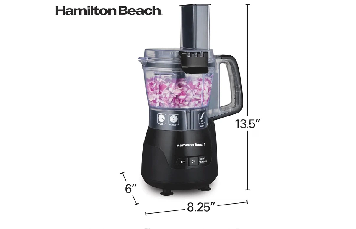 Hamilton Beach 70510 Compact Food Processor - Stack and Snap - photo 2
