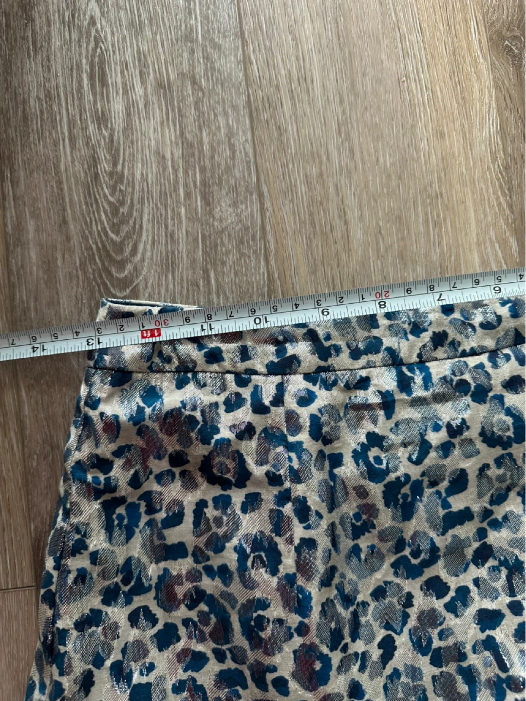 WHISTLES Metallic Leopard Print Tiered Midi Skirt - photo 4