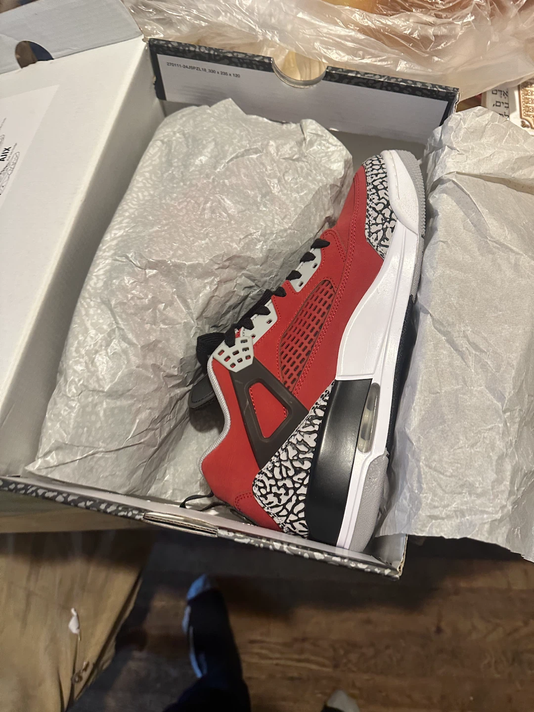 Jordan Spizike Low Gym Red Sneakers - photo 3