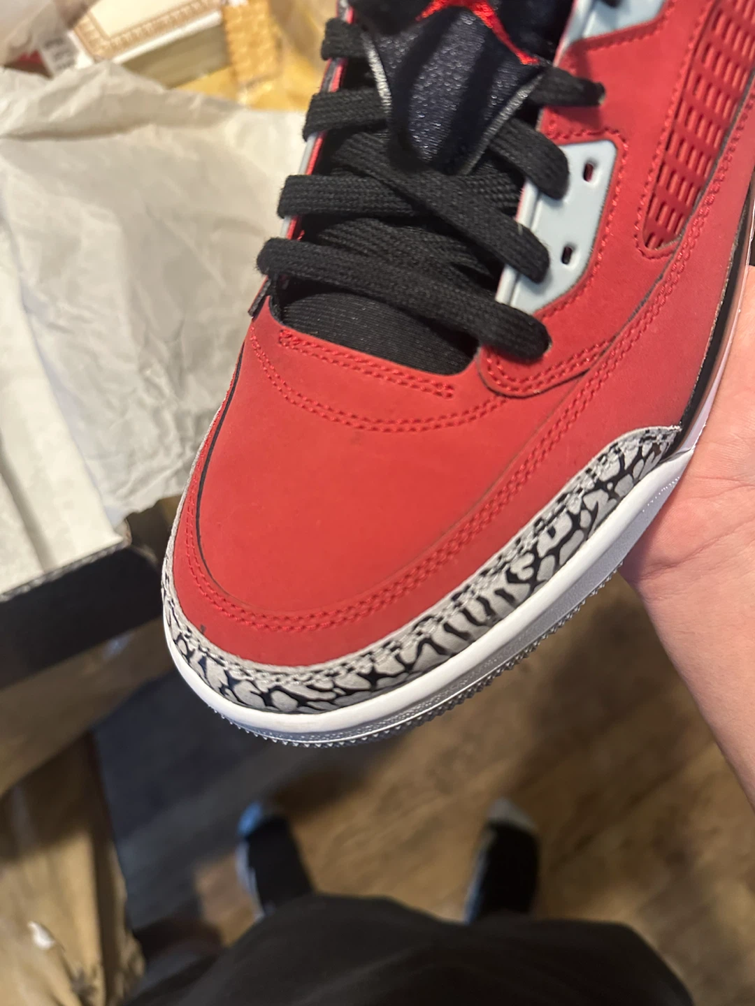 Jordan Spizike Low Gym Red Sneakers - photo 4