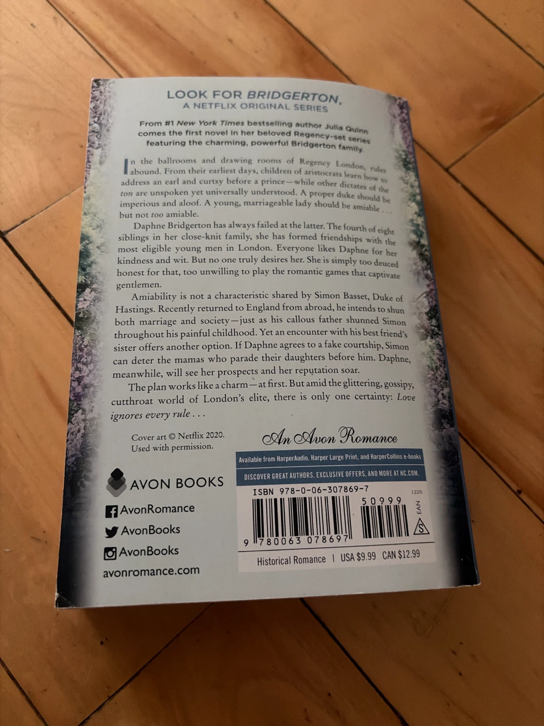 The Duke & I by Julia Quinn (Bridgerton Book 1) - photo 2