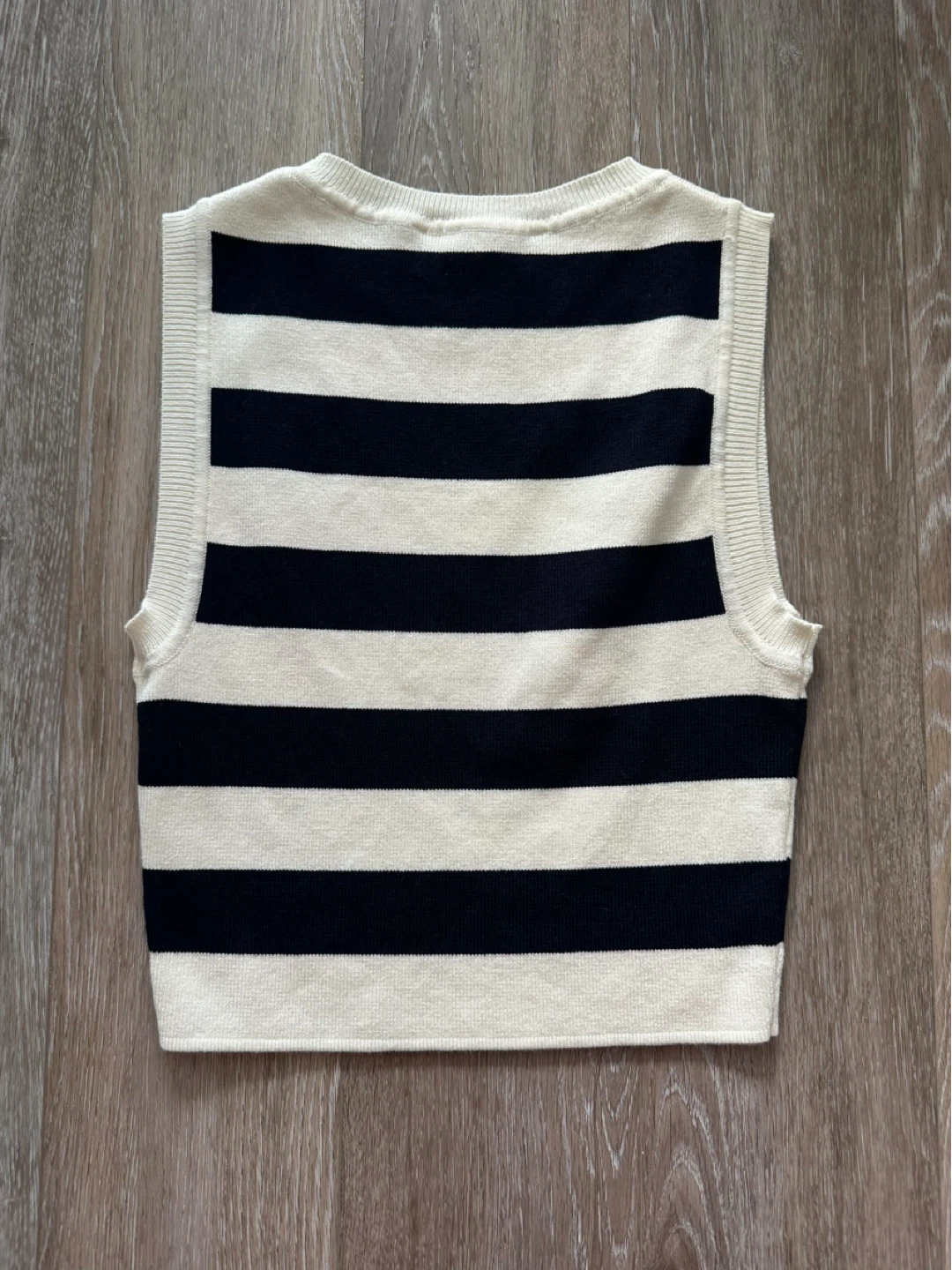 Zara Striped Knit Tank Top S - photo 2