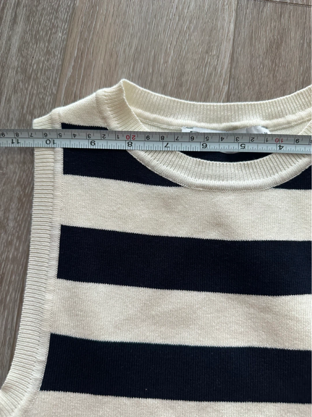 Zara Striped Knit Tank Top S - photo 5