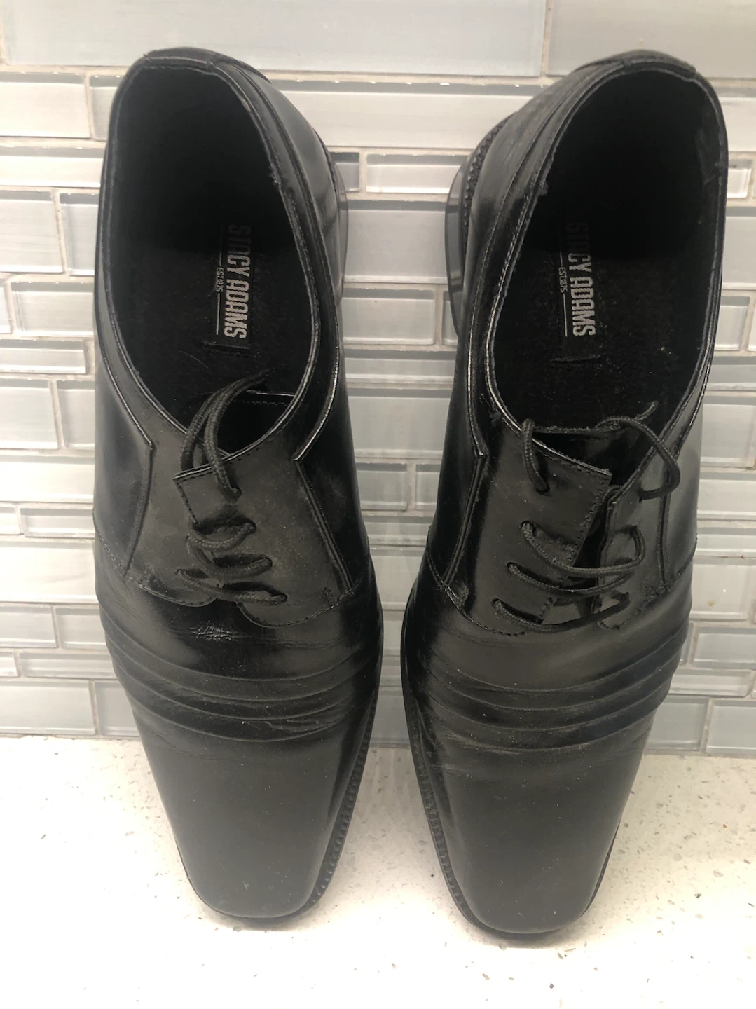 Stacy Adams Black Dress Shoes