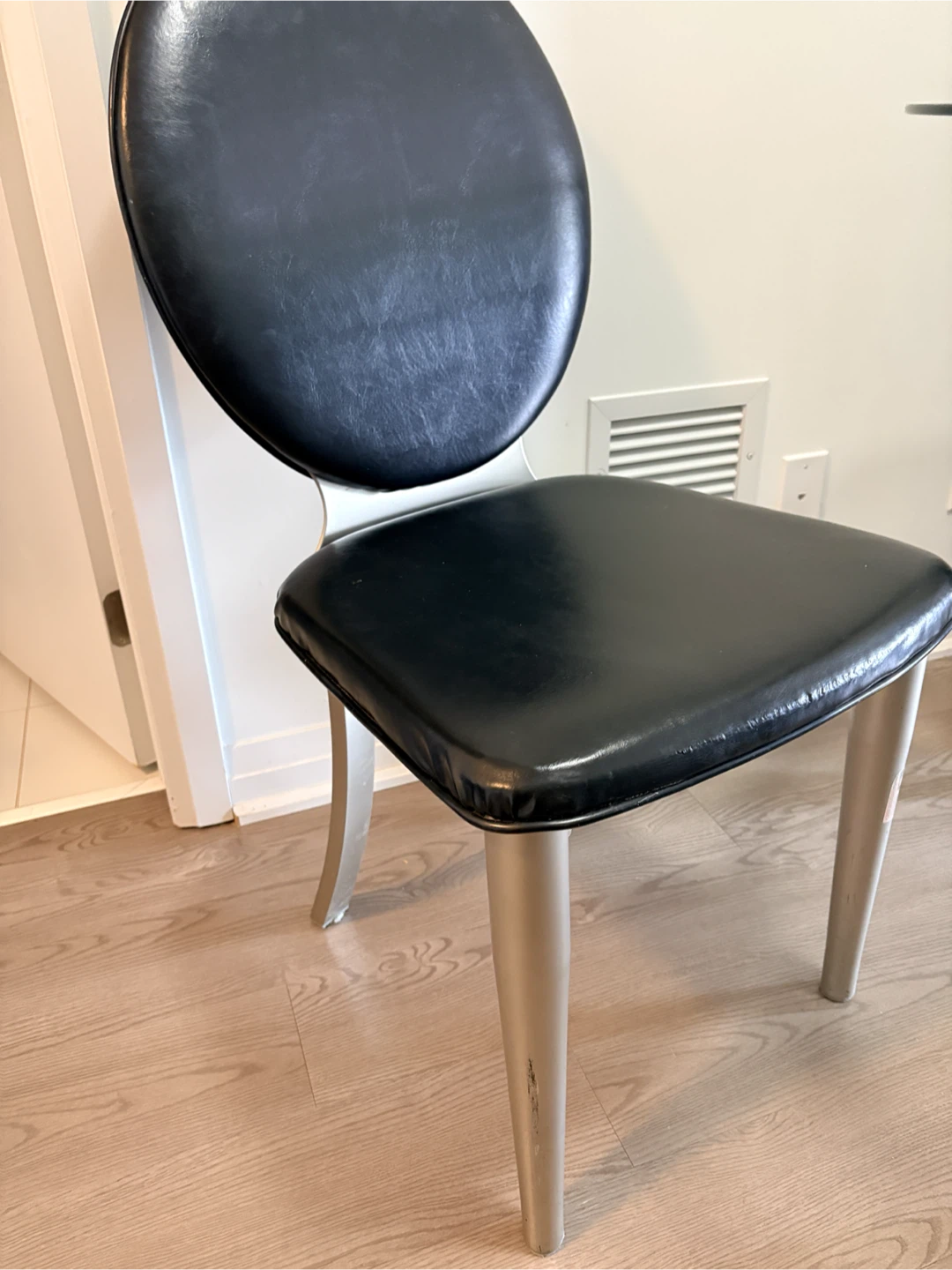 Glass Top Dining Table Set with 4 Black Chairs - photo 3