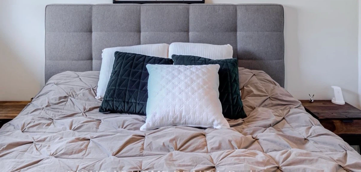 Tufted Upholstered Headboard King