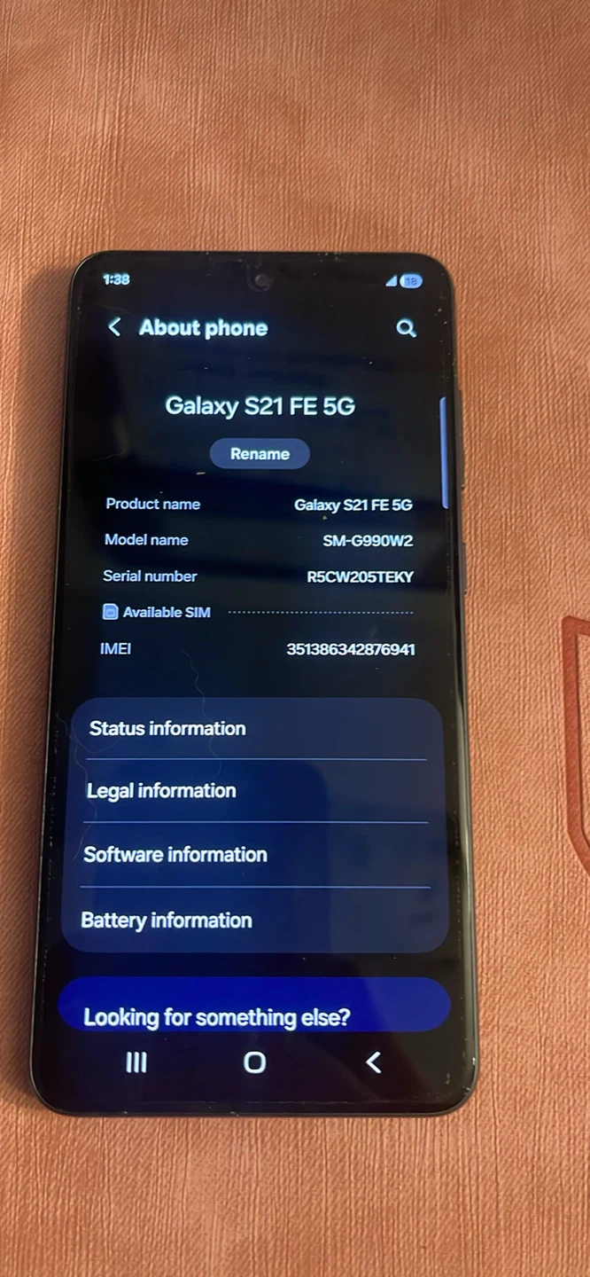 Samsung Galaxy S21 FE 5G Smartphone