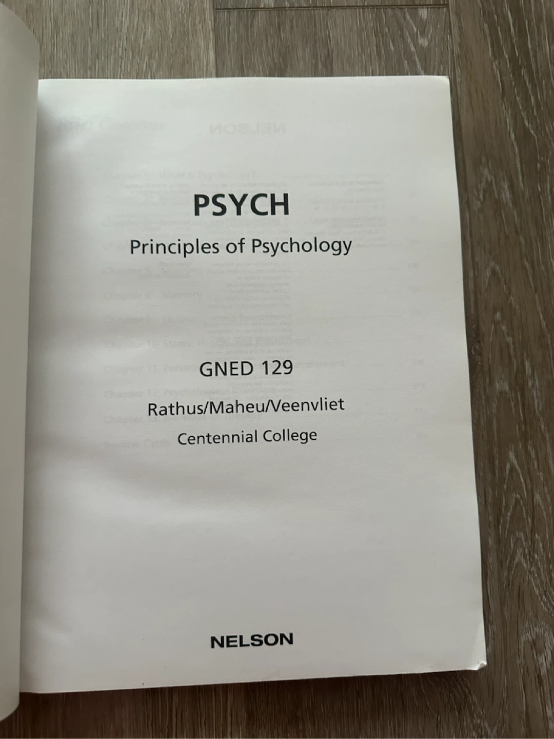 PSYCH Principles of Psychology Textbook by Nelson - photo 3