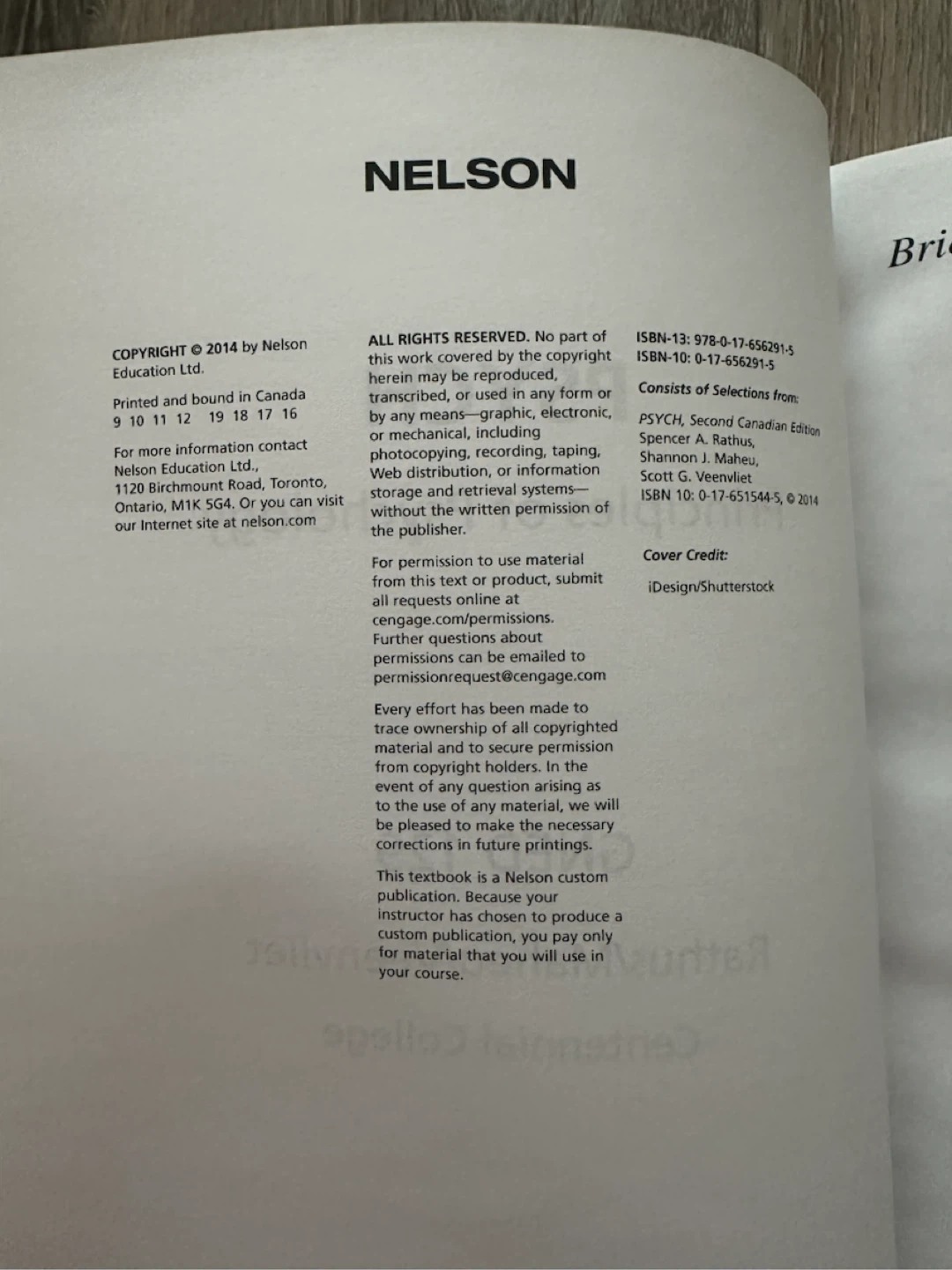 PSYCH Principles of Psychology Textbook by Nelson - photo 4