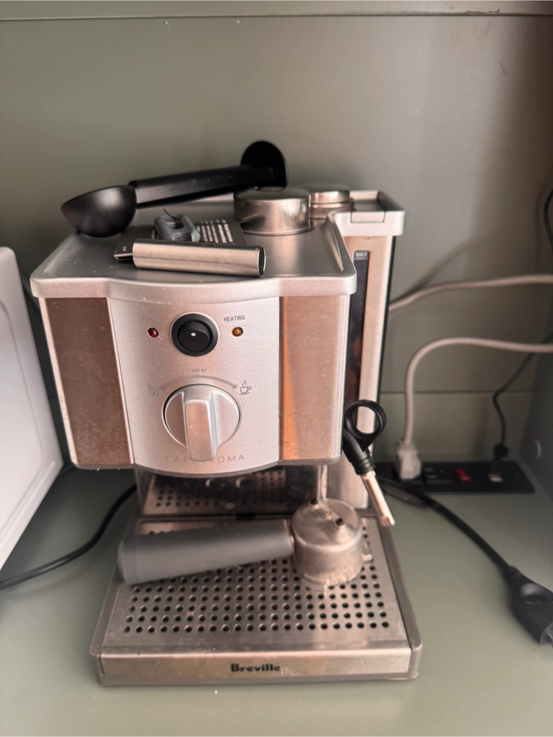 Breville Cafe Roma Espresso Machine - photo 3